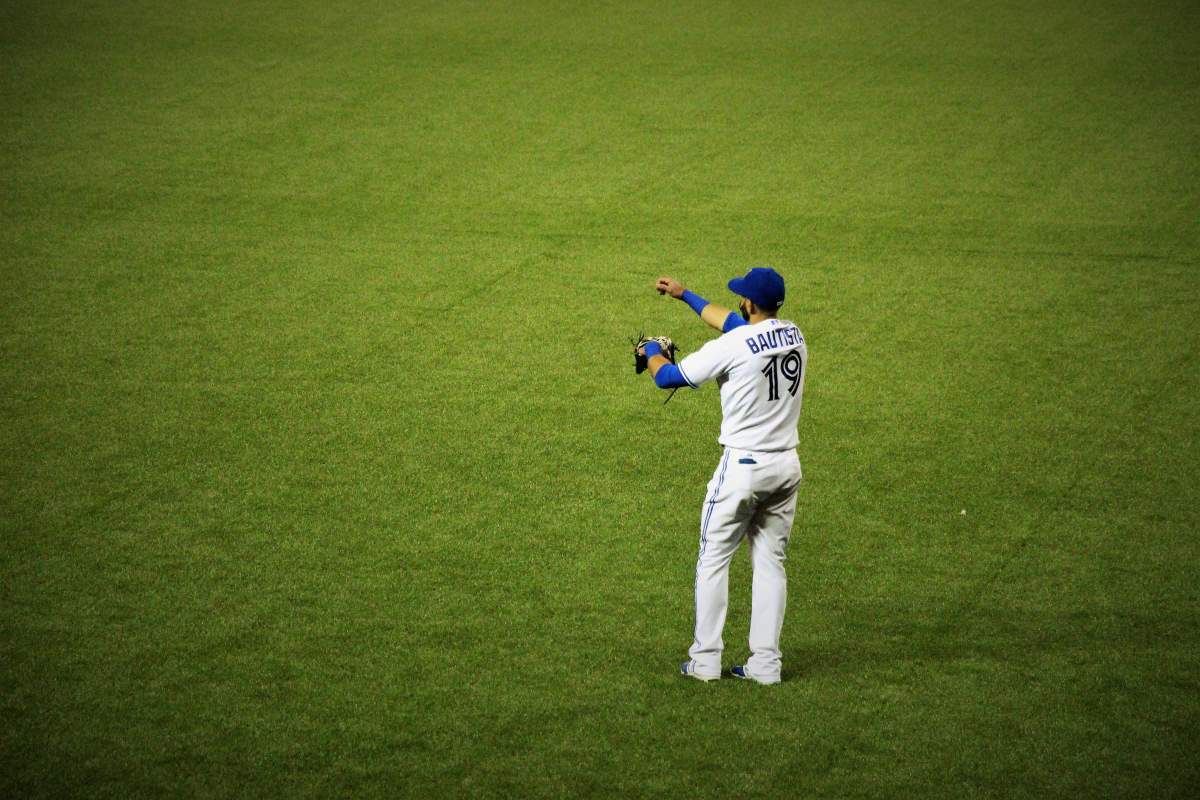 I watched Bautista play live giving me the opportunity of witnessing one of his tremendous thrown outs